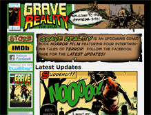 Tablet Screenshot of gravereality.com